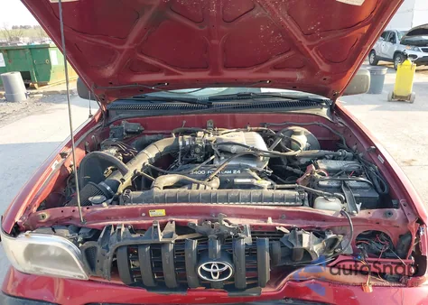 2003 Toyota Tacoma Base V6 from USA, damaged, VIN 5TEHN72NX3Z162227